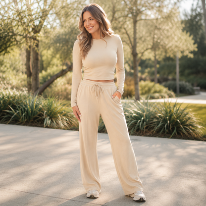 The CloudRib™ 2-Piece Knit Lounge Set