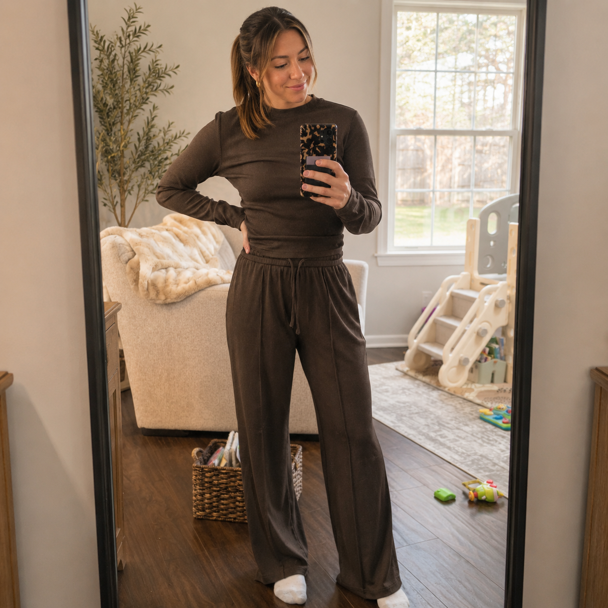 The CloudRib™ 2-Piece Knit Lounge Set